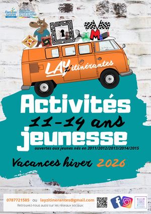 Plaquette Vacances Hiver 2026