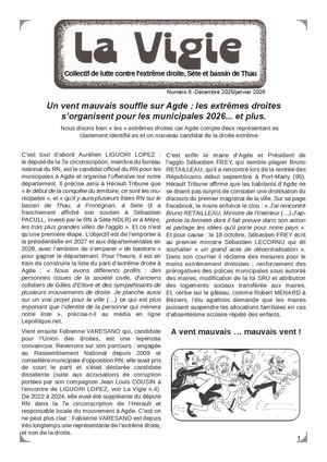 La Vigie #6 - Janvier 2026