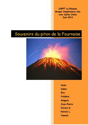 A1 A2 Souvenirs du Piton de la Fournaise