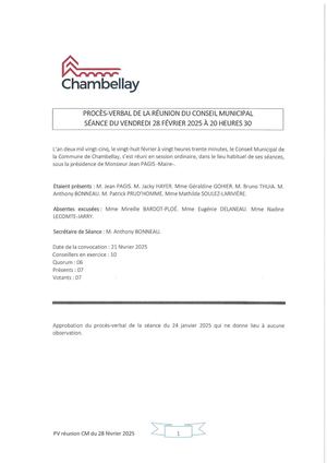 Pv Conseil Municipal Du 28 02 2025