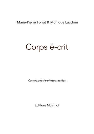 Corps é-crit : Extrait