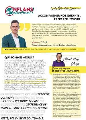 Programme Education/Jeunesse