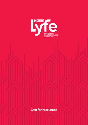Brochure Institut Lyfe - FR