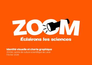 Charte graphique - identité visuelle du ZOOM