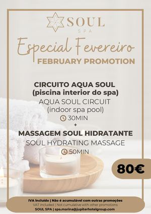 Promoção do mês do Soul Spa | Jupiter Marina Hotel