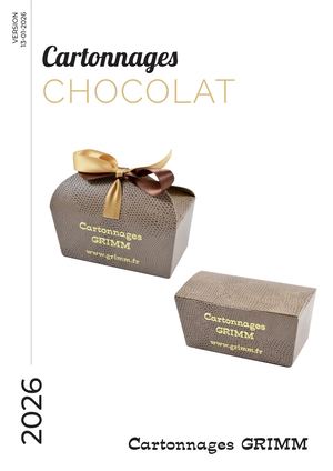 2026 Cartonnages chocolat