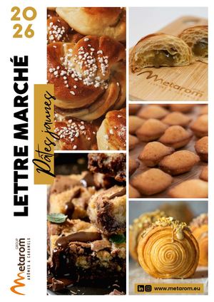 Lettre Marché Pâtes Jaunes 2026