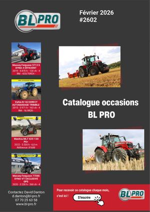 Catalogue occasions BL PRO