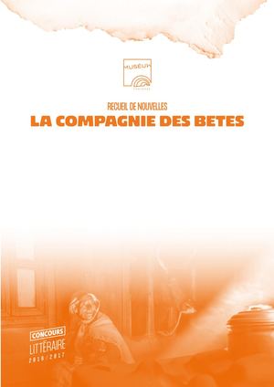Recueil Nouvelles 2016 La Compagnie Des Bêtes