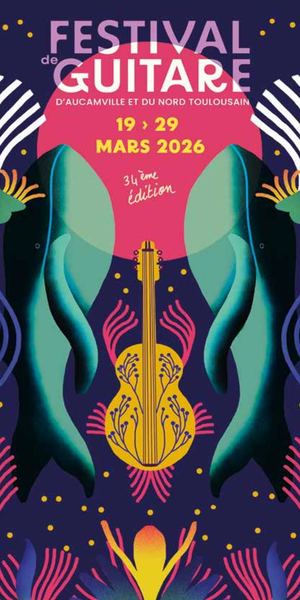 Plaquette Edition 2026 - Festival de Guitare d'Aucamville & du Nord Toulousain