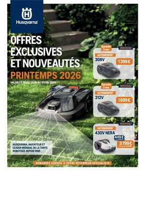 HUSQVARNA Jardin 2026