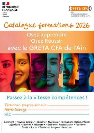 Catalogue des Formations GRETA CFA AIN 2026