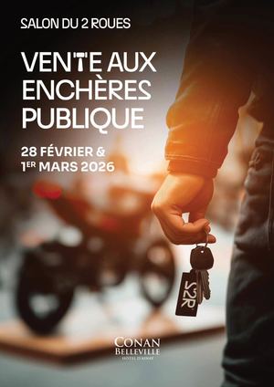 Catalogue Vente aux Enchères - Salon du 2 Roues 2026