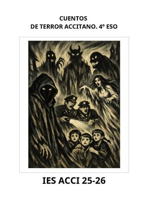 Cuentos De Terror Accitano 4º