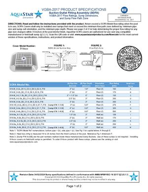 914xxx SOFA Specifications (DS026)