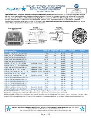 1216xxx SOFA Specifications (DS003)