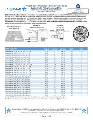 WAV18WRxxx SOFA Specifications (DS041)