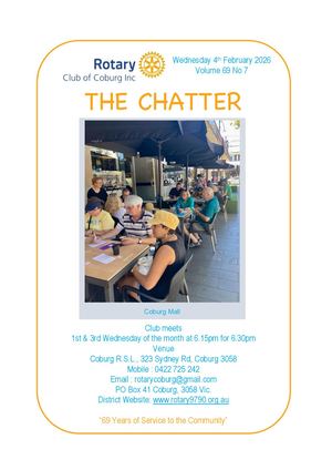The Chatter Vol. 69 No. 7 (04/02/2026)
