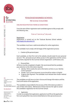 ISSP - Terms And Conditions