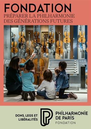 Dépliant Fondation Philharmonie de Paris