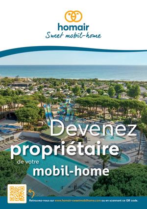 Brochure Homair Sweet mobil-home 2026