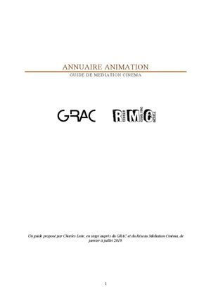 Annuaire Animation 2 0