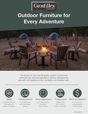 Furniture for Campgrounds