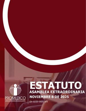 Estatuto Promedico 29 De marzo 2025