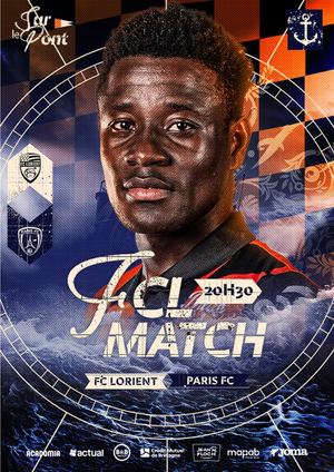 FC Lorient - Paris FC (8e de finale de la Coupe de France Crédit Agricole)