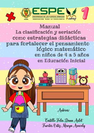 Manual De Clasificación Y Seriación