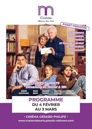 Programme Cinéma Février 2026