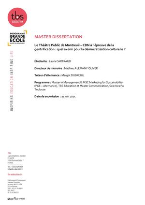 Laura Cartraud Master Dissertation TBS Education 2025