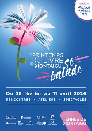 Le Printemps du Livre se balade 2026 - Dépliant