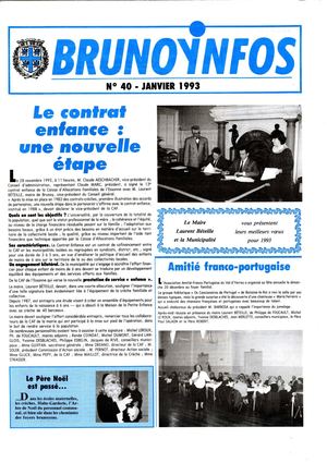 Brunoy Infos N°40 1993 01