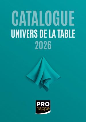 Univers de la table 2026