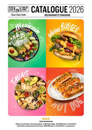 SDV - Les Marchés du Monde - Catalogue 2026