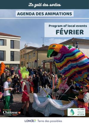 Agenda mensuel des animations en Terres de Chalosse