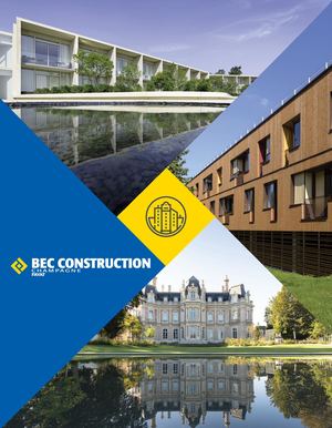 Brochure Bec Construction Champagne
