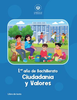 Libro De Texto 1 ° Año De Bachillerato