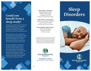 Calaméo - Brochure | Sleep Studies
