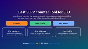 Best SERP Counter Tool & Notes | Free SEO Extension for Chrome