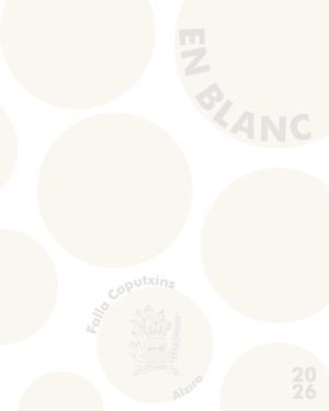 LLIBRET FALLA CAPUTXINS 2026  "EN BLANC"