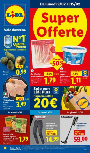 LIDL Offerte Valide Dal 9 02 Al 15 02 Volantino Settimanale 01 Compressed