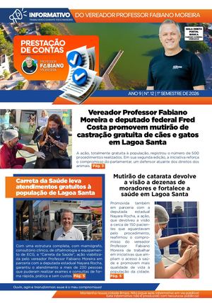 Jornal do Vereador Professor Fabiano Moreira 2026