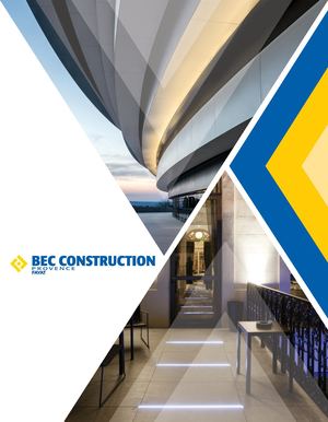 Plaquette Bec Construction Provence