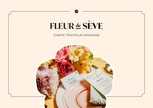 Carte Mariage Fleur De Sève