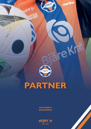 Partnerbroschyr Vejby IF