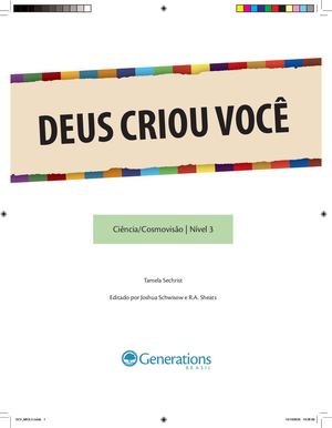 Ciências Vol 3 Deus Criou Você (Amostra)