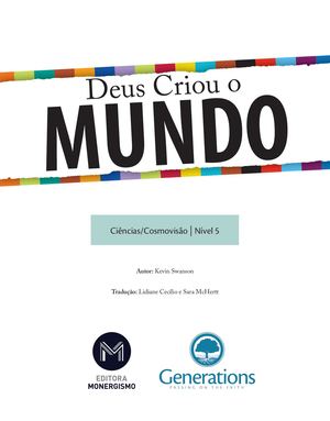 Ciências Vol 5 Deus Criou O Mundo (Amostra)