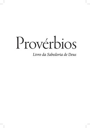 Cosmovisão E Discipulado Proverbios Vol 1 Livro Da Sabedoria De Deus Vol 1 Guia De Estudo(amostra)